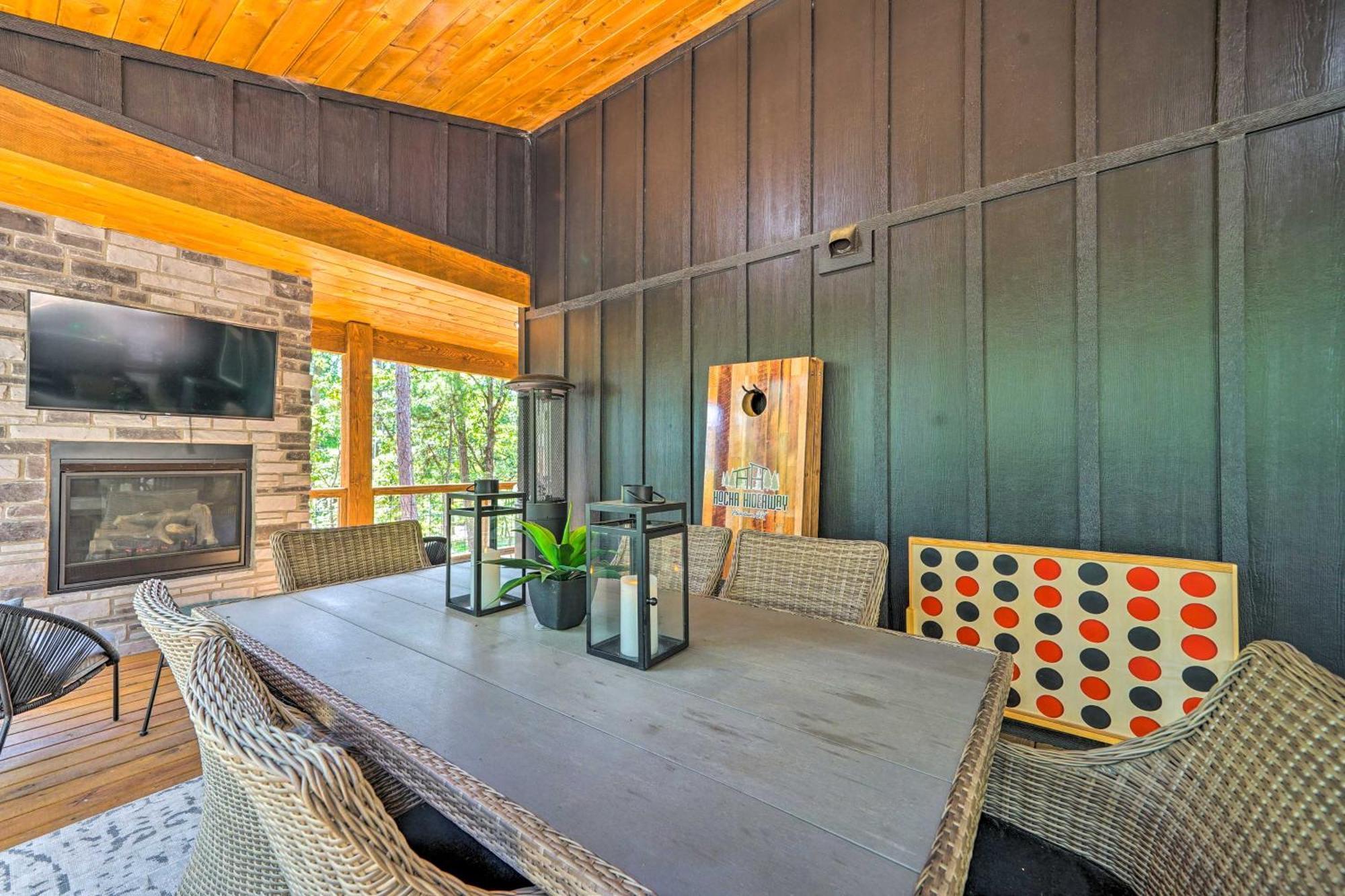 Chic Broken Bow Cabin With Hot Tub And Gas Grill! Exterior foto